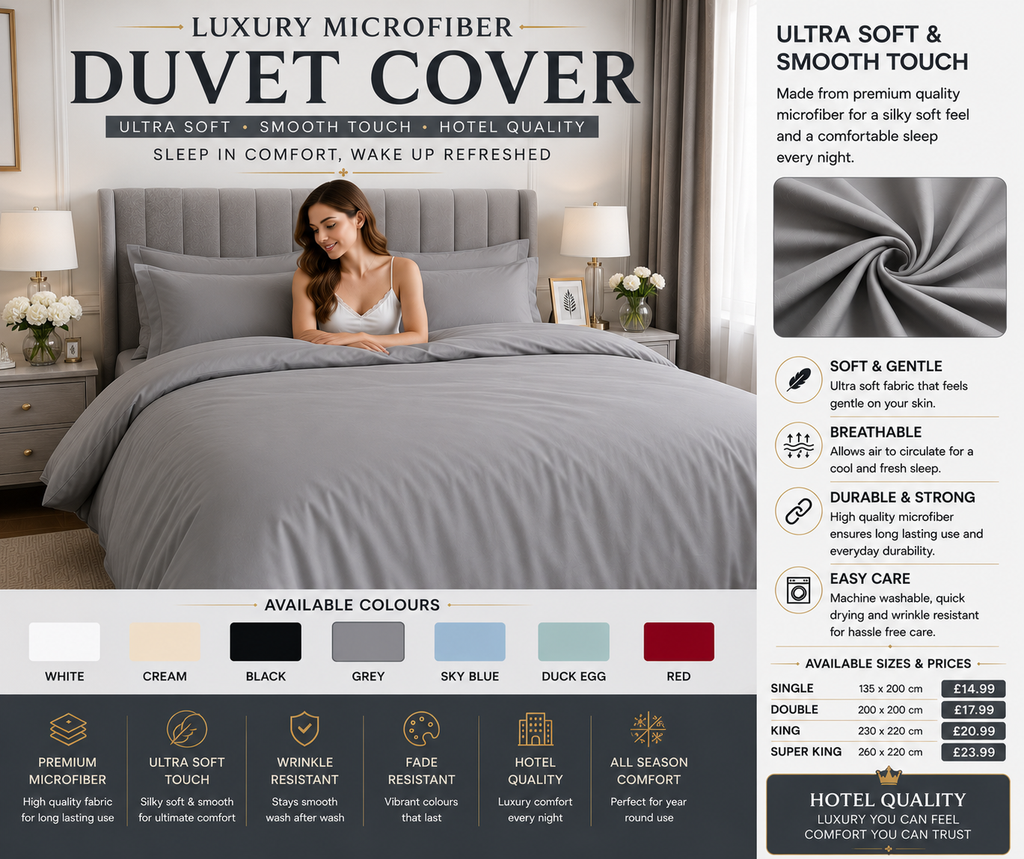 Ultra soft microfiber Dovet set single double king super king