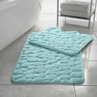 memory foam pebel  bath mate  super soft