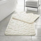 memory foam pebel  bath mate  super soft