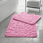 memory foam pebel  bath mate  super soft