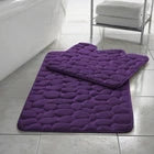 memory foam pebel  bath mate  super soft