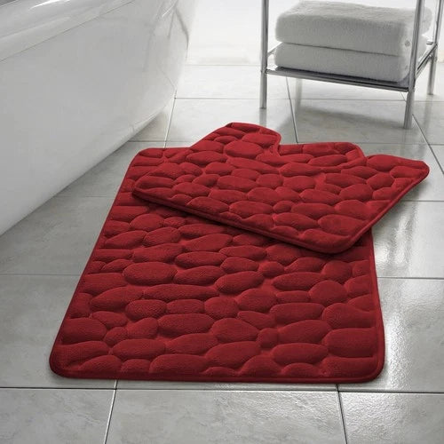 memory foam pebel  bath mate  super soft
